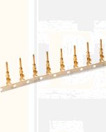 Deutsch 1060-16-0144 Gold Pin F-Crimp Terminal Size 16 (Reel of 4000)