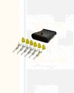 AMP Superseal 6 Circuit Receptacle Kit