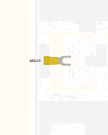 Ionnic Fork/ Spade Terminal 5mm Size - Vinyl Yellow