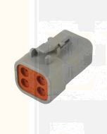 Deutsch DTP06-4S-C015 DTP Series 4 Socket Plug