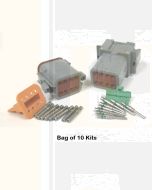 Deutsch DT8-1/10 DT Series 8 Way Connector Kit (Bulk Pack)