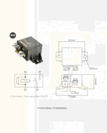 Ionnic P141275HD Relay Power N/O 12V 75A Resistor