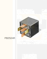 Ionnic PB2524R Relay Power C/O 12V 50/30A Resistor