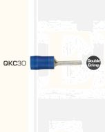 IONNIC QKC30 Blue Pin Crimp Terminals (Pack of 100)