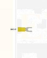 Ionnic Fork/ Spade Terminal 4mm Size - Vinyl Yellow