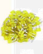 Ionnic MF20/100 ATM Mini Blade Fuse 20A - Yellow (Pk of 100)