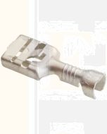 TE Connectivity 42282-2/100 Crimp Receptacle Non Insulated (6.35 x 0.81mm, 0.8mm² to 2mm², 18AWG to 14AWG)