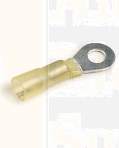 Quikcrimp HDC39 Yellow 5mm Heatshrink Ring Terminal