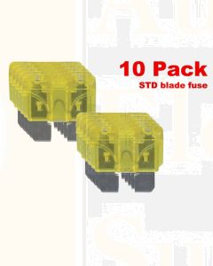 Ionnic BF20/10 ATC/ATO Blade Fuse 20A - Yellow (Pack of 10)