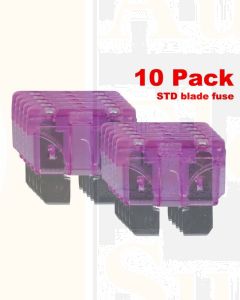 Ionnic BF3/10 ATC/ATO Blade Fuse 3A - Purple (Pack of 10)