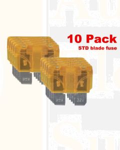 Ionnic BF5/10 ATC/ATO Blade Fuse 5A - Orange (Pack of 10)