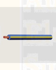 Ionnic TW100-BLU/YEL-500 Thin Wall Blue Cable - Yellow Trace (1.0mm2)