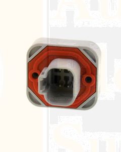 Deutsch DT15-4P DT Series 4 Straight Molded Pins Receptacle