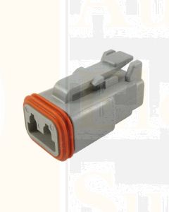 Deutsch DT06-2S-C015 DT Series 2 Socket Plug