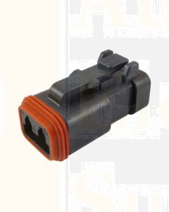 Deutsch DT06-2S-EP06 DT Series 2 Socket Plug