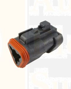 Deutsch DT06-3S-EP06 DT Series 3 Socket Plug