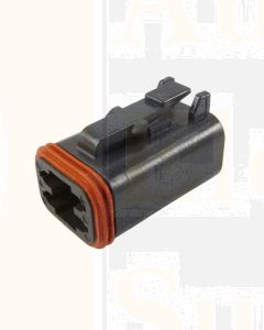 Deutsch DT06-4S-E004 DT Series 4 Socket Plug
