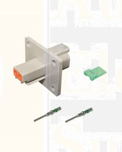 Deutsch DT2MP-1-L012 DT Series Flange Mount Connector Half Kit