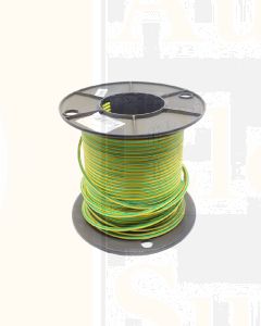 Ionnic TW200-YEL/D-GRN-500 Thin Wall Yellow Cable - Dark Green Trace (2.0mm2)