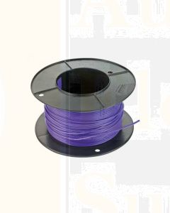 Ionnic TC-1-PUR-100 Single Purple Cable - Tinned (1mm2)