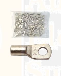 Ionnic S10-6/50 Cable Lug - 10mm2 CABLE x 6mm Stud (Pack of 50)