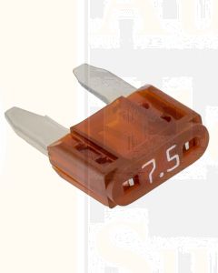 Ionnic MF7.5/100 ATM Mini Blade Fuse 7.5A - Brown(Pack of 100)