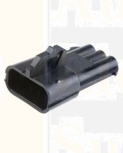 Delphi 15300003 3 Way Metri Pack 280 Series Connector (Bag of 10)