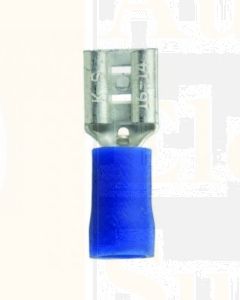 Quikcrimp QKC32 Blue Vinyl 6.3mm Female Blade Terminal