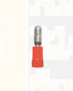 Quikcrimp Bullet Male Pre-Insulated Terminal Red 0.5 - 1.5mm² - Pack of 100