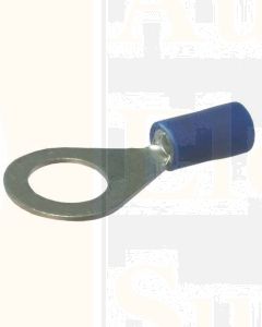 Quikcrimp QKC24 8.5mm Ring Pre-Insulated Terminal Blue pack of 100