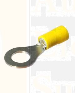 Quikcrimp QKC41 Yellow 8mm Ring Terminal 5/16 (50)