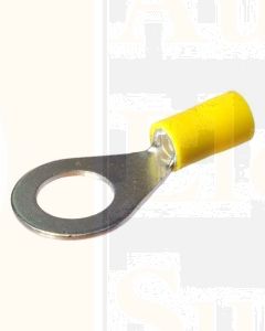  Quikcrimp QKC42  Yellow 10MM Ring Terminal 3/8 