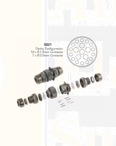 Schlemmer SG21 Inline Connector Kit 21 Circuits 