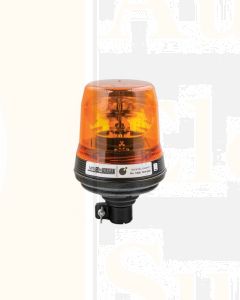 Vision Alert 404401 404 Series Mid Vision Halogen Beacon Pole Mount (Flexi) - Red (12V)