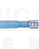 IONNIC HDC32 6.3mm Blue Female Heatshrink Blade Terminals (Pack of 100)