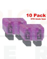 Ionnic BF3/10 ATC/ATO Blade Fuse 3A - Purple (Pack of 10)