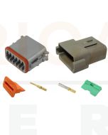 Deutsch DT12-4 12 Way Connector Kit with Gold Contacts