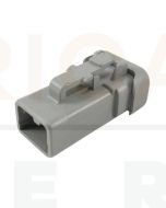 Deutsch DTP06-2S-E003/10 Connector Plug 25 amp with Heatshrink Apaptor (Bag of 10)