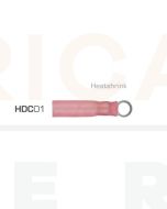 ionnic HDC01 Red Heatshrink 3mm Ring Crimp Terminal