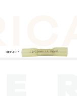 IONNIC HDC49-500 CRIMP & SEAL Yellow Heat Shrink Butt Splice - Bag of 500