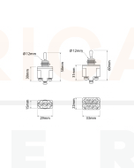 Ionnic MTS401 Compatible Toggle Switch - Screw