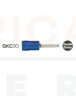 IONNIC QKC30 Blue Pin Crimp Terminals (Pack of 100)