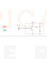 Ionnic RHL163-22 Switch Hi-Lux 2016 - Off/On (Blue)