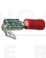 Quikcrimp QKC15 Piggyback/ Adaptor Terminal 6.3mm Red Vinyl