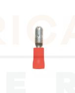 Quikcrimp Bullet Male Pre-Insulated Terminal Red 0.5 - 1.5mm² - Pack of 100