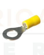 Quikcrimp QKC41 Yellow 8mm Ring Terminal 5/16 (50)