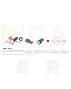 Ionnic BA16DS-AMB Warning Lamp LED Amber 10-30V