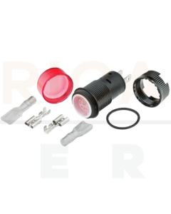 Ionnic BA16DS-RED Warning Lamp LED Red 10-30V