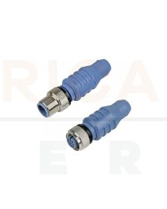 Ionnic M12 Network Connector 5 Pin - Female Terminating Resistor