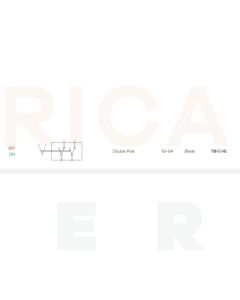 Ionnic TB404E Toggle Switch Double Pole Off/On - Blade (12-24V)
